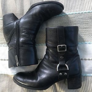 Harley Davidson motorcycle booties